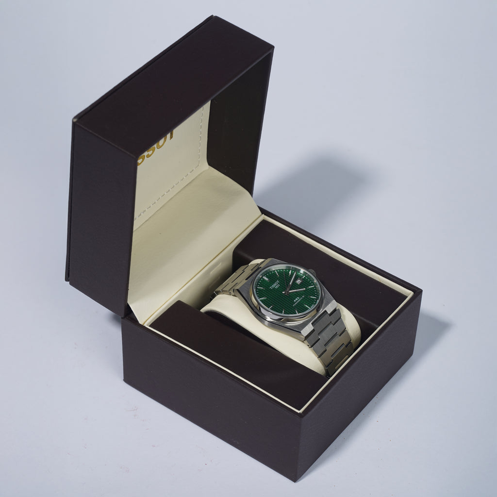 Tissot Navy shiny green