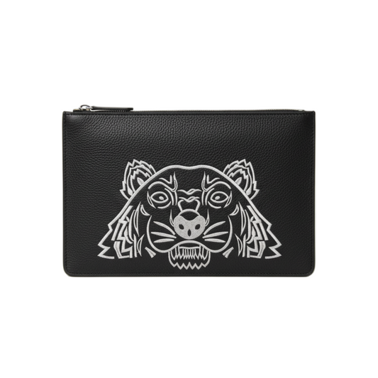 Kenzo Leather Clutch Bag
