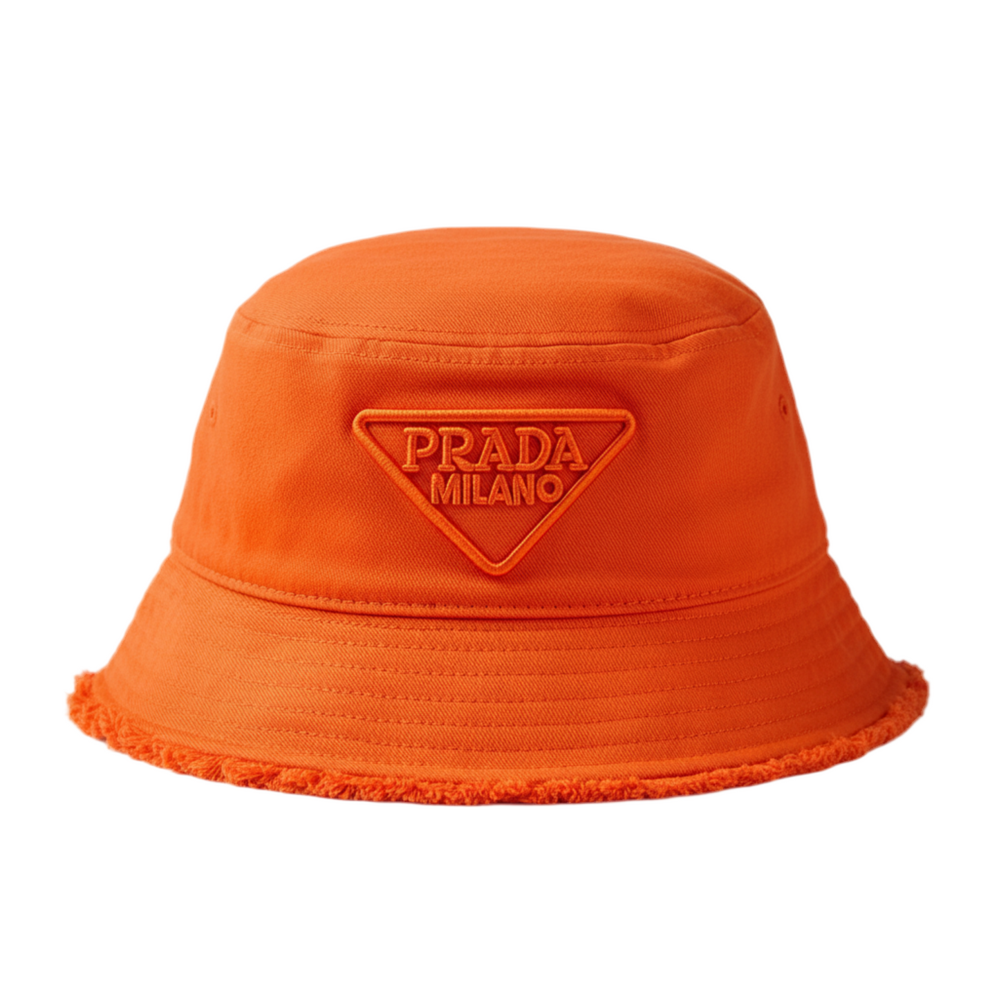 Bucket Hat Prada ( Fabric Orange )