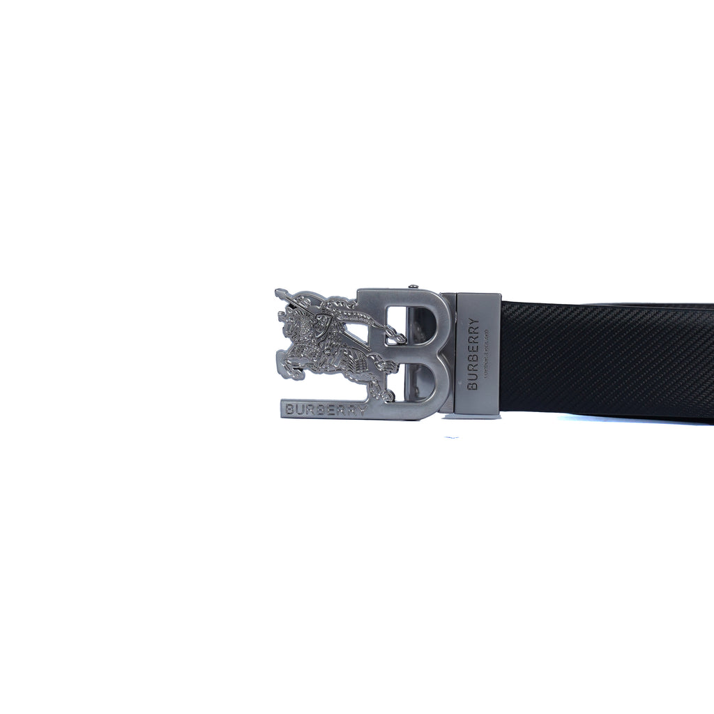 Leather Belt Burberry Double Face ( black / Brown )