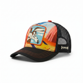 Unisex Mesh Cap with Printed Bugs Bunny