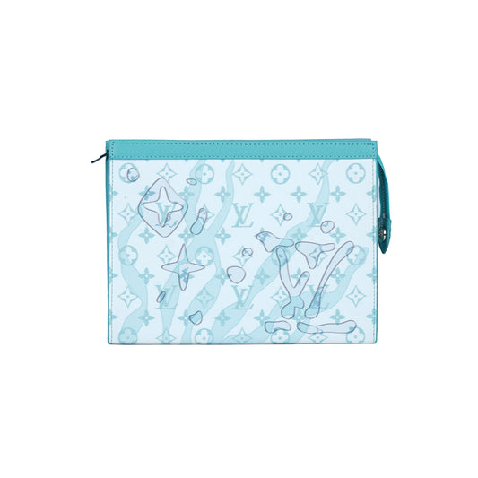 Louis Vuitton Leather Clutch Bag