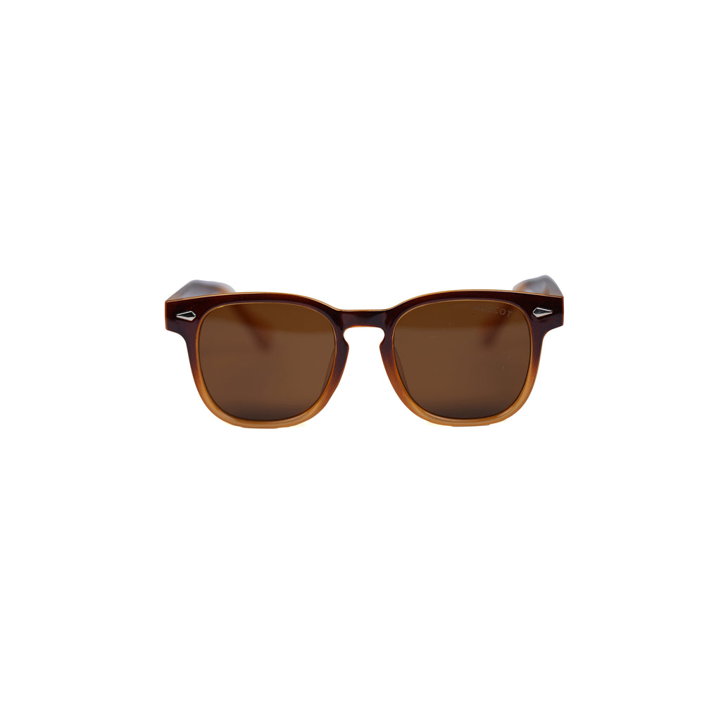 Unisex Brown Round