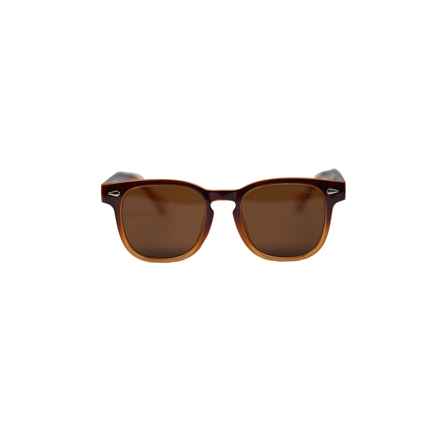 Unisex Brown Round