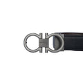Leather Belt Salvador Ferragamo Double Face ( Black / Brown )