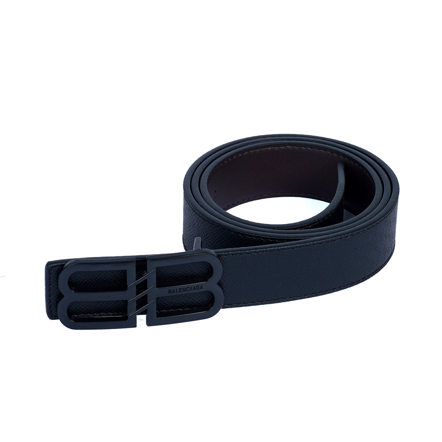 Leather Belt Balnciga  ( Black / Brown )