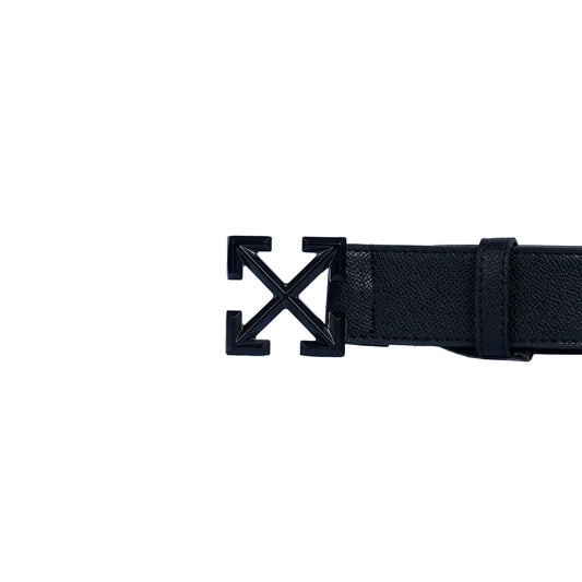 Leather Belt Off white