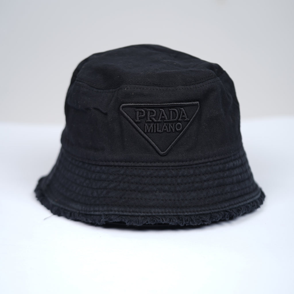 Bucket hat prada (black)