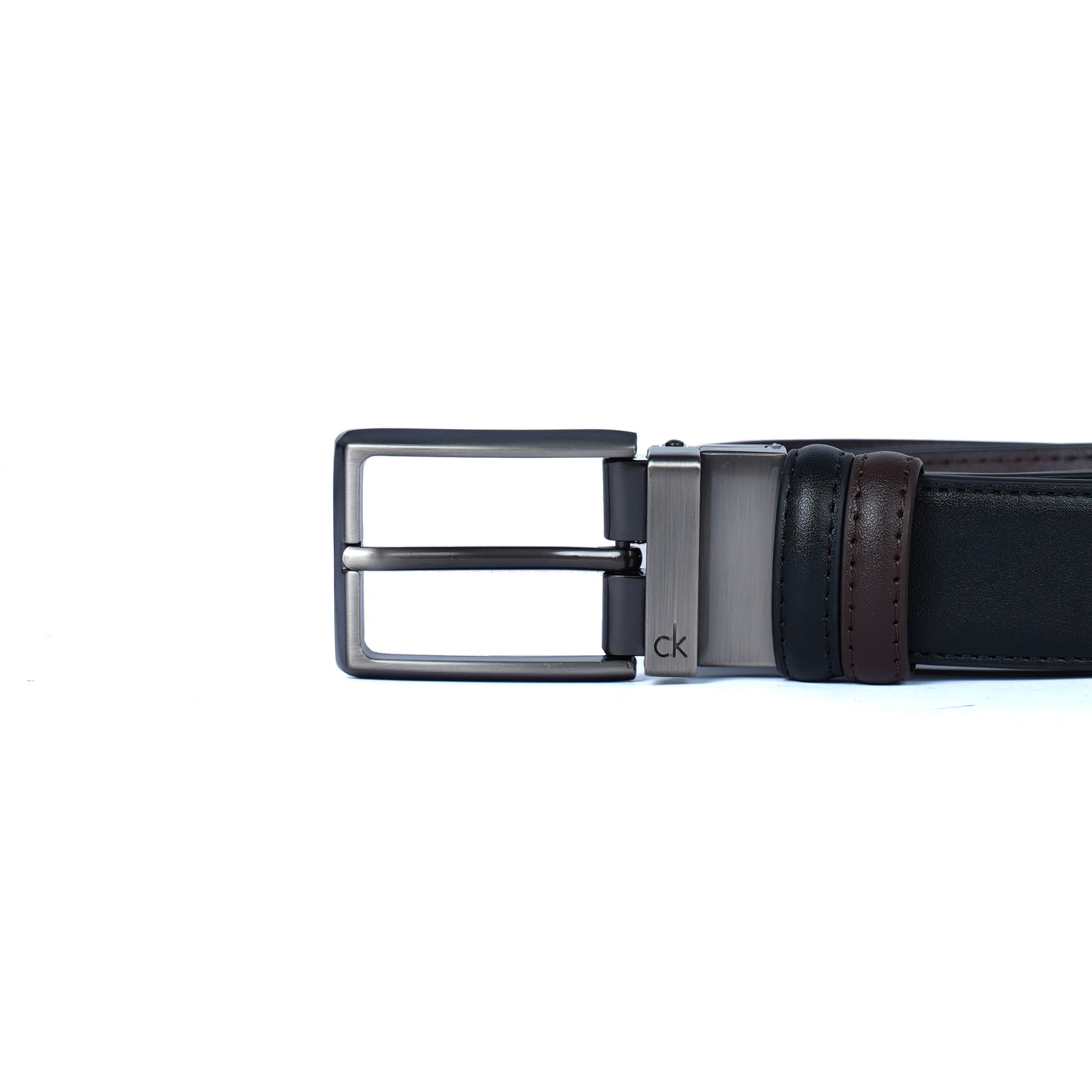 Leather Belt Calvin Klein Double Face ( Black / Brown )