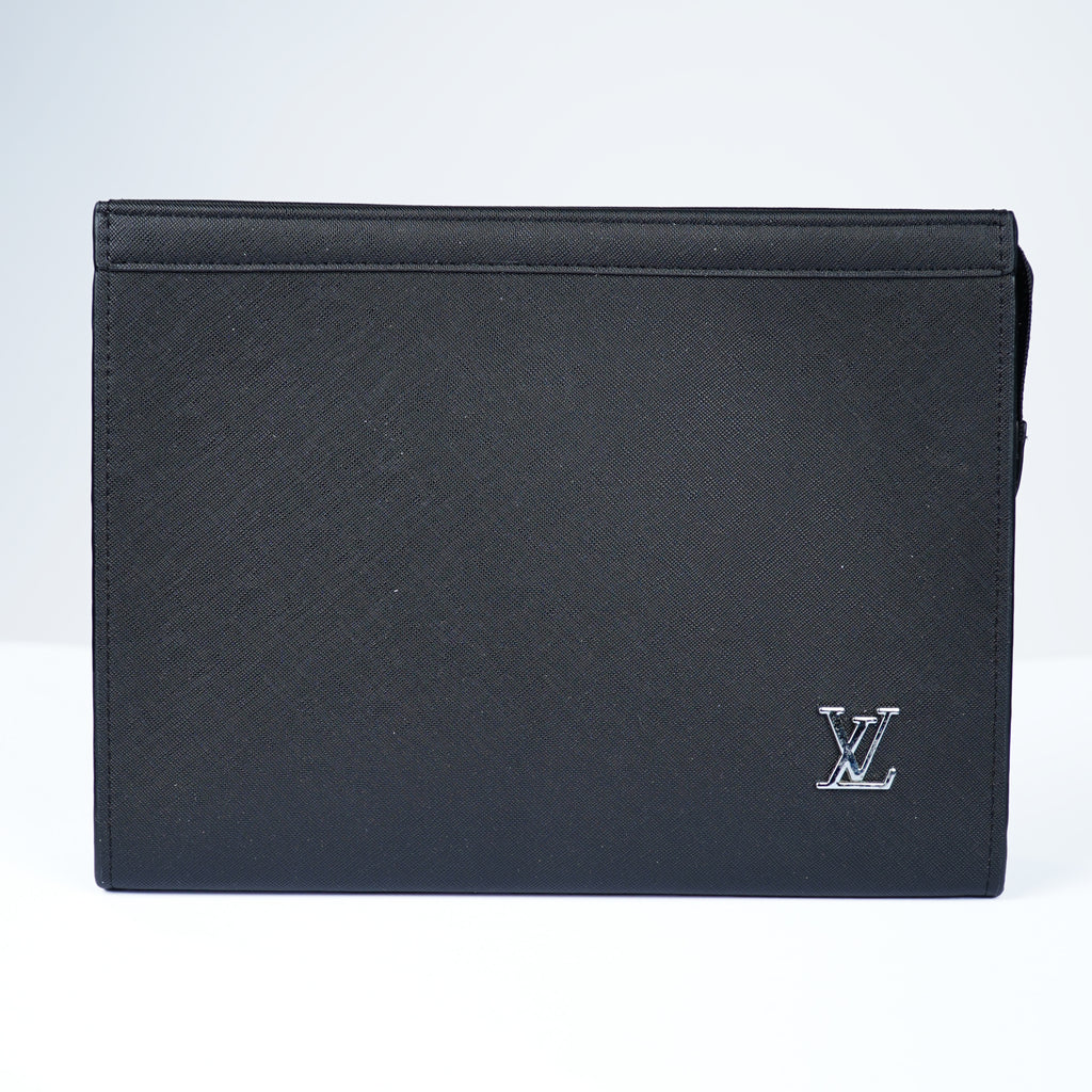 Louis Vuitton Leather Clutch Bag