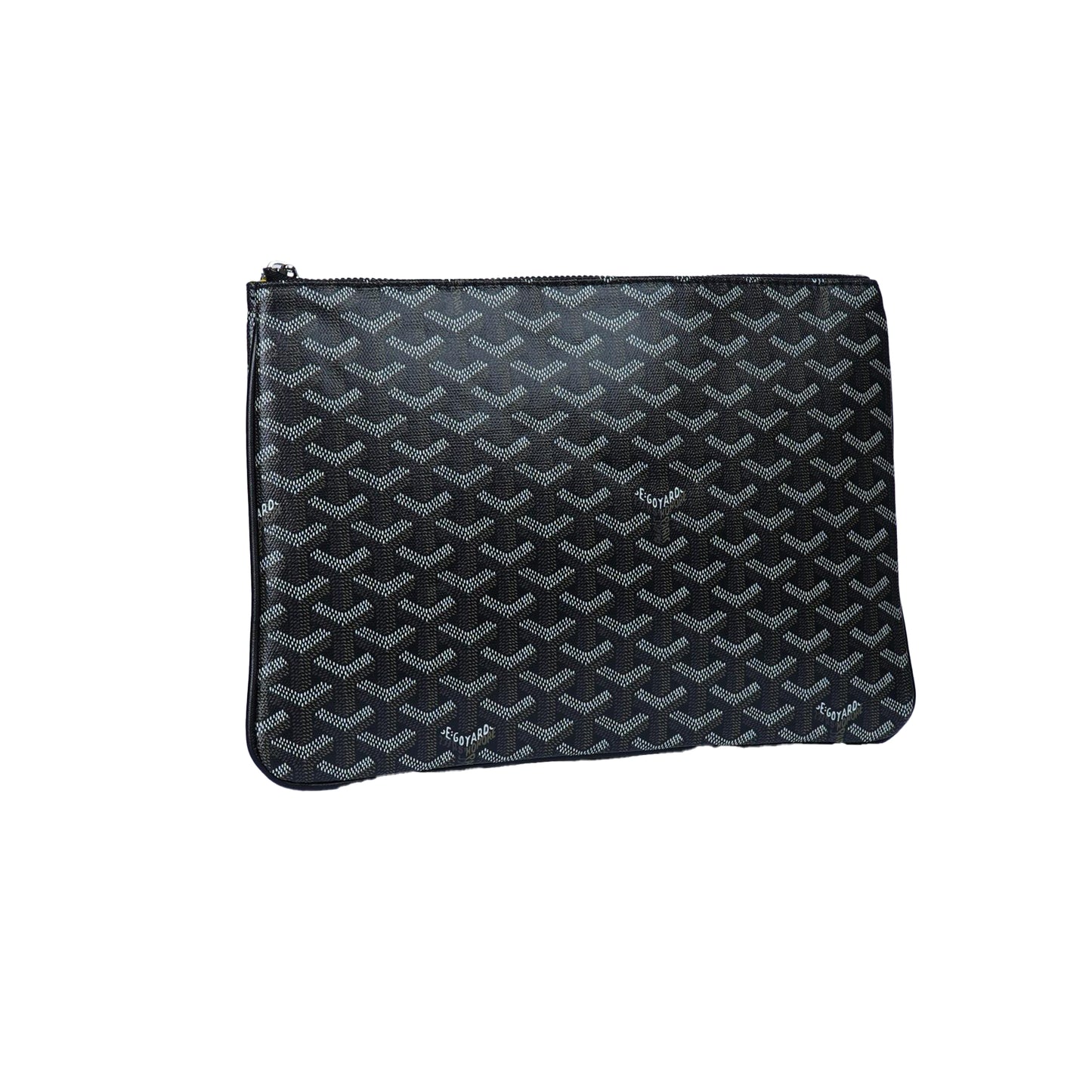 GoYard Brown Leather Clutch Bag