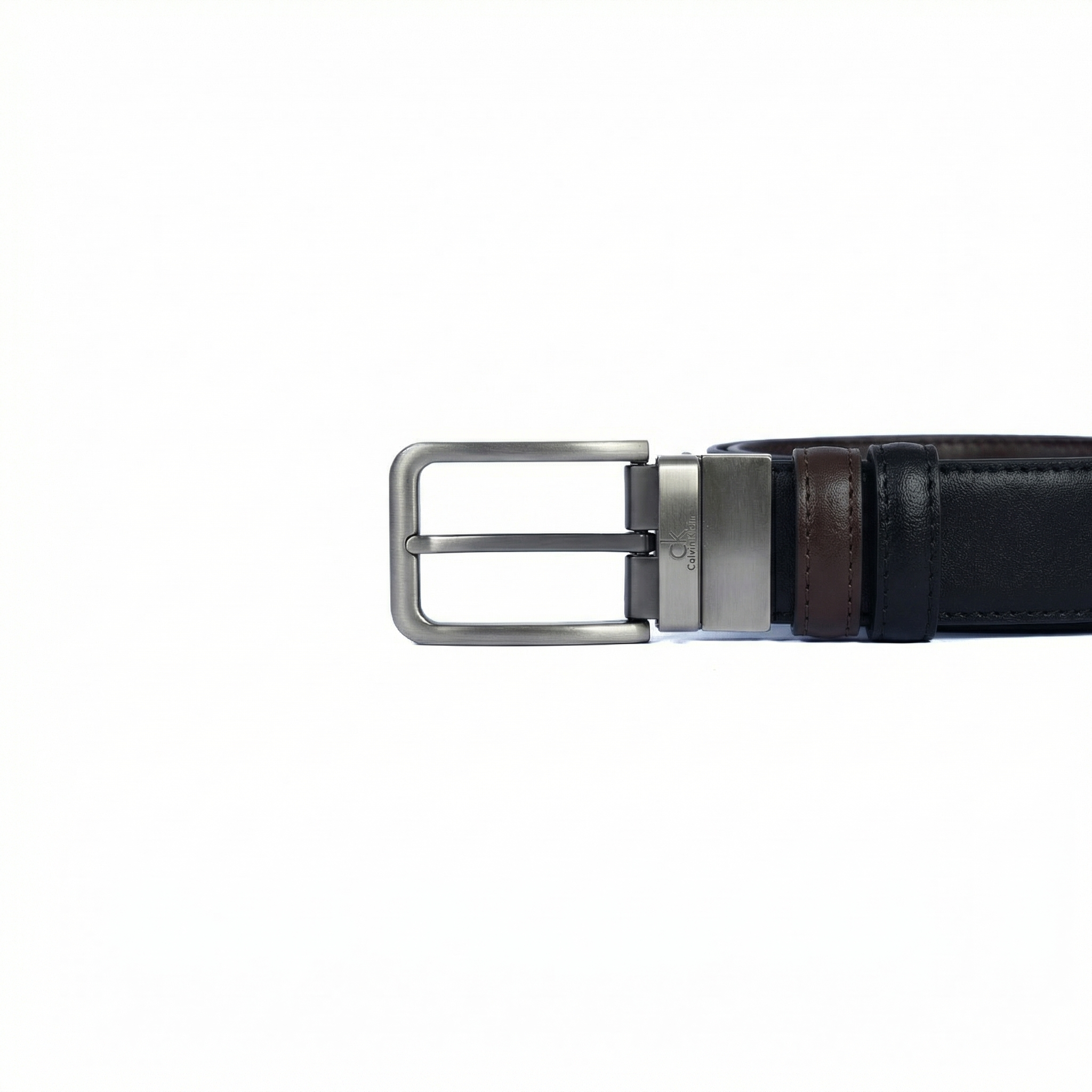Leather Belt Calvin Klein Double Face ( Black / Brown )