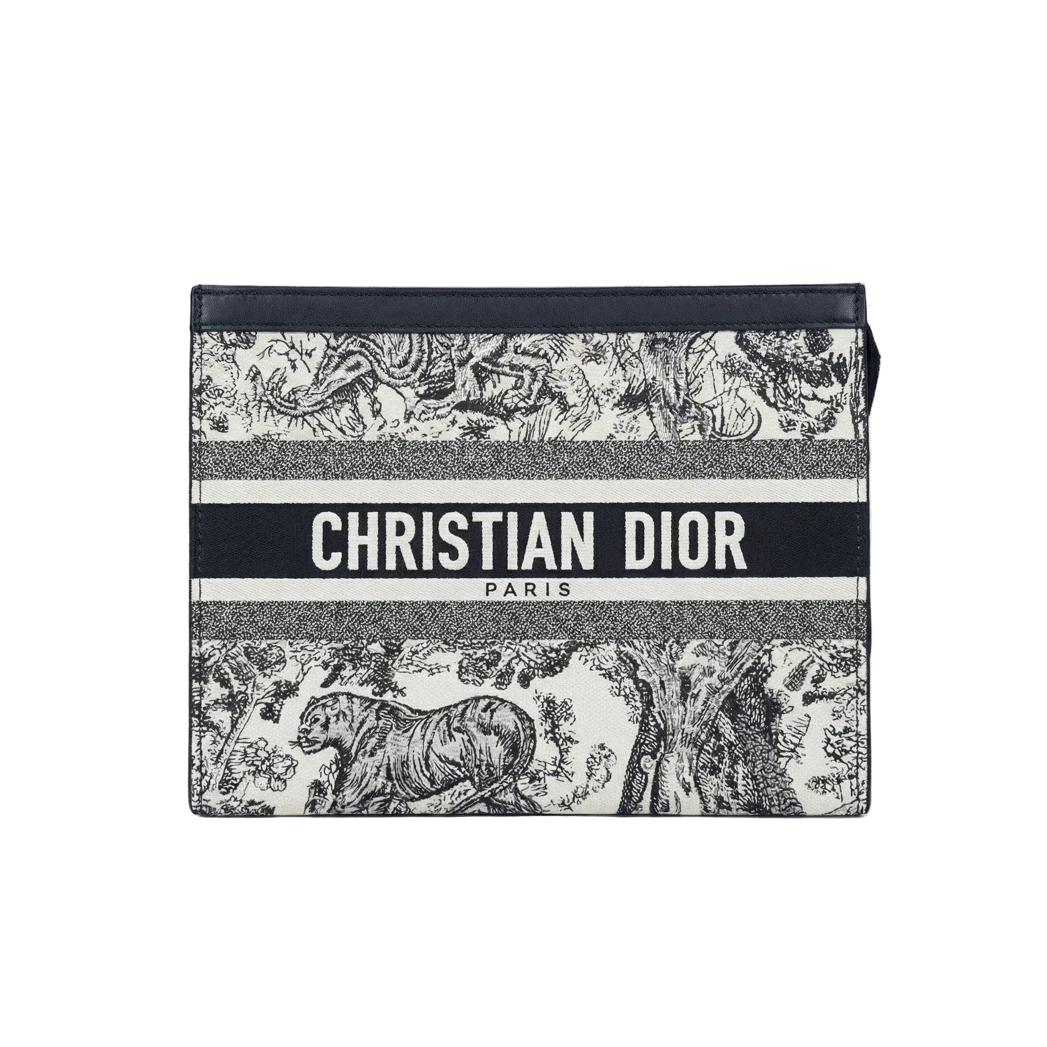 Christian Dior Leather Clutch Bag