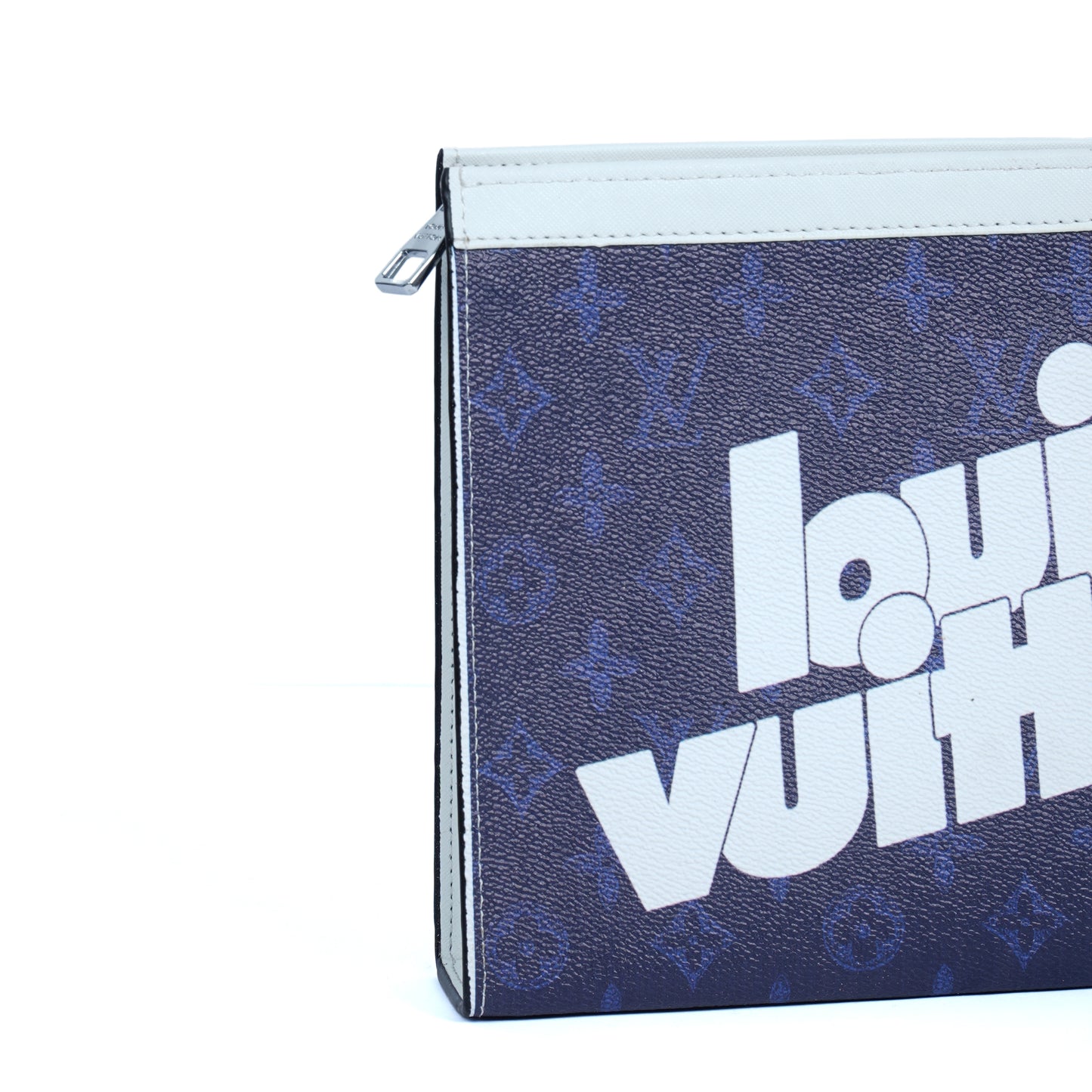 Louis Vuitton Leather Clutch Bag