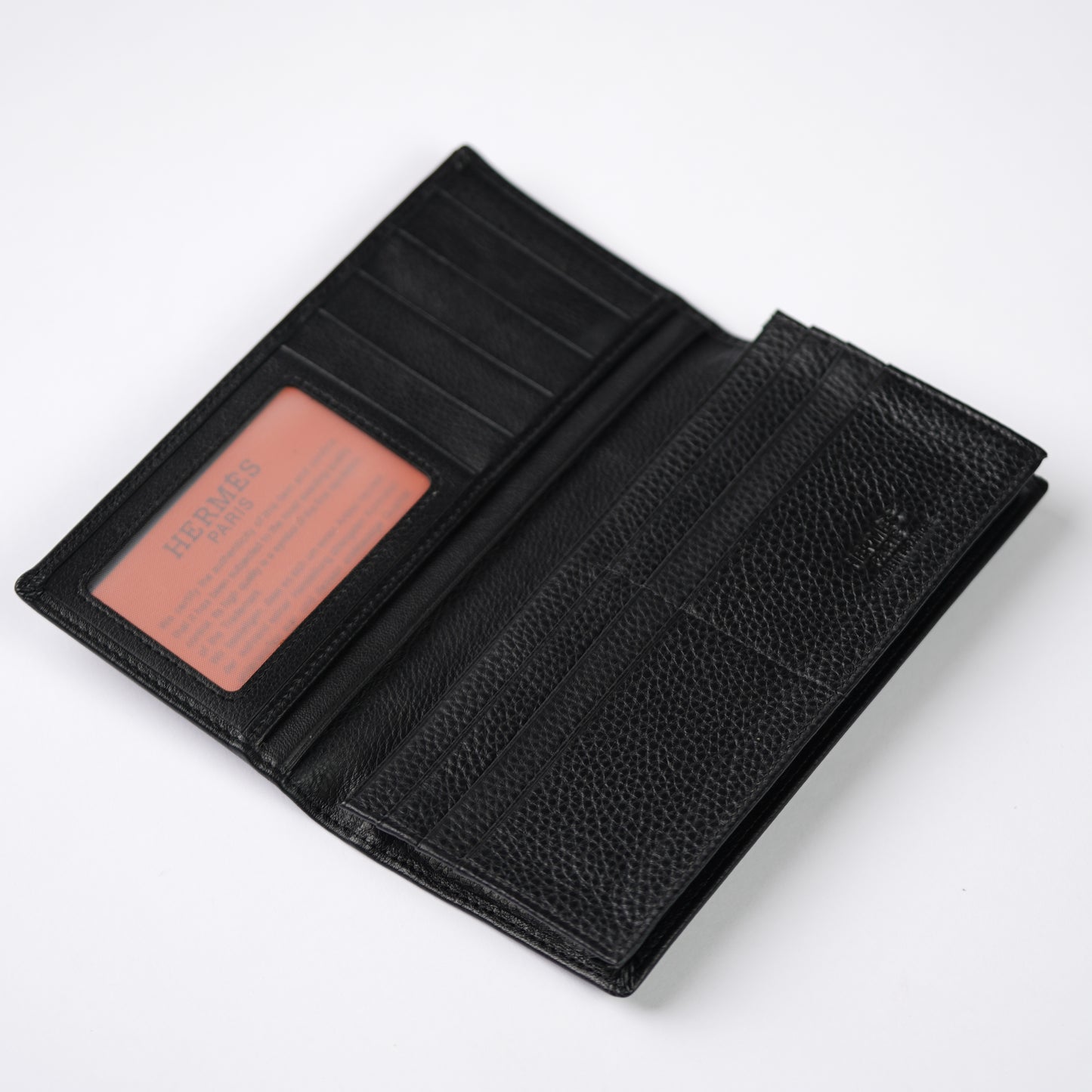 HERMES Passport Leather Wallet
