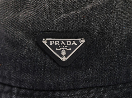 Bucket Hat Prada ( Jeans Grey )