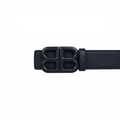Leather Belt Balnciga  ( Black )