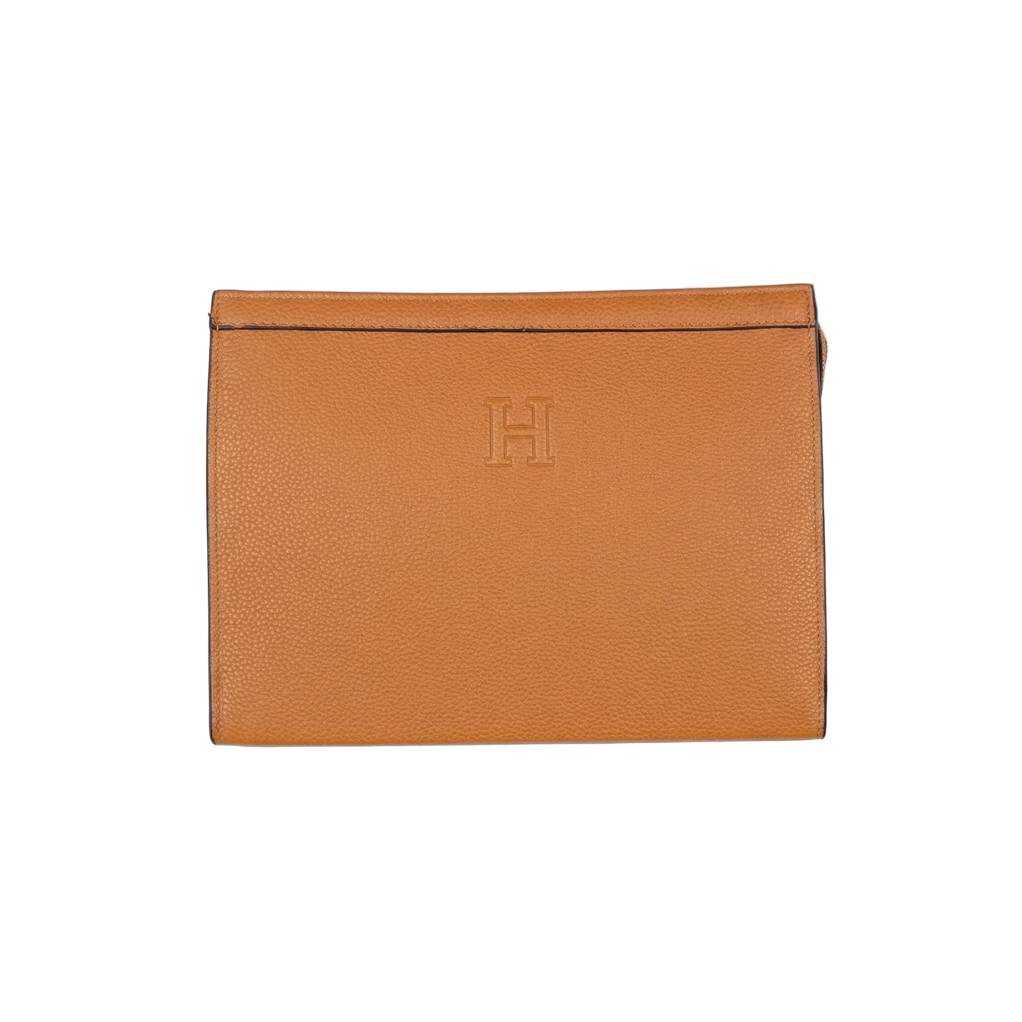 Hermes Leather Clutch Bag
