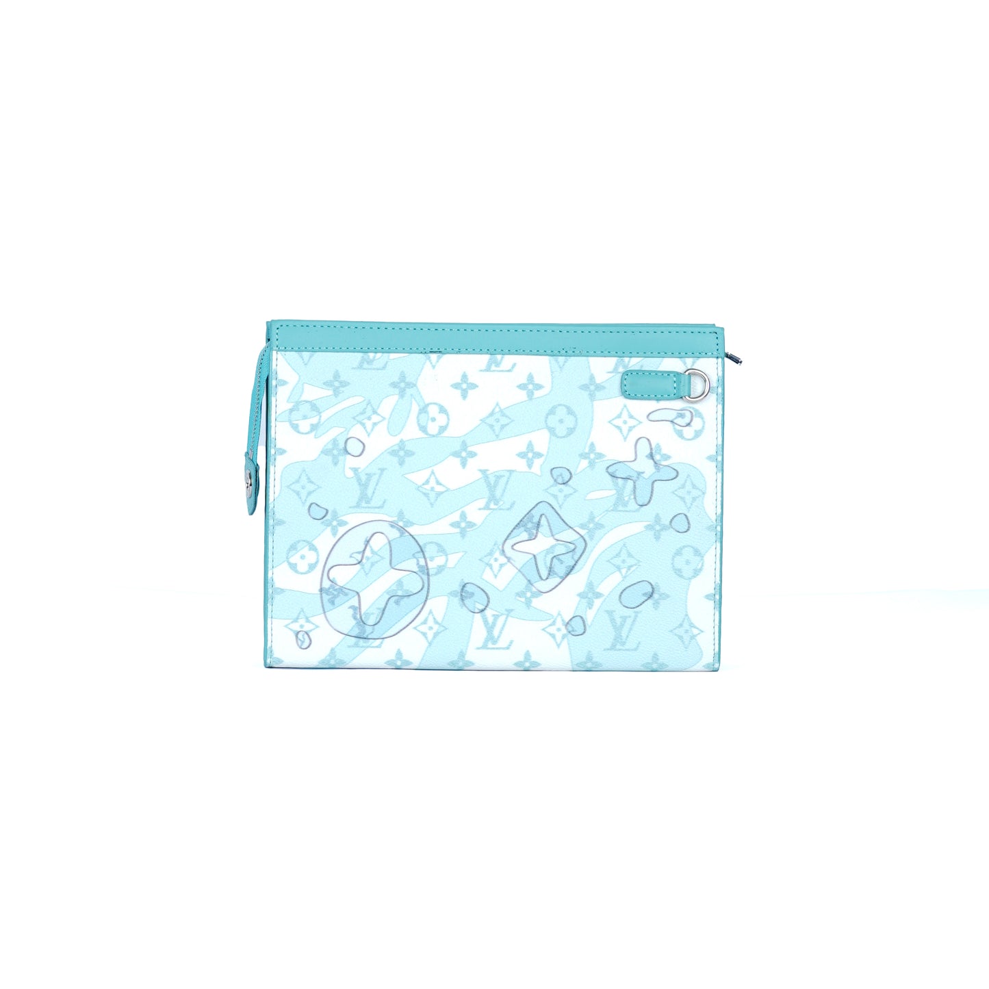 Louis Vuitton Leather Clutch Bag