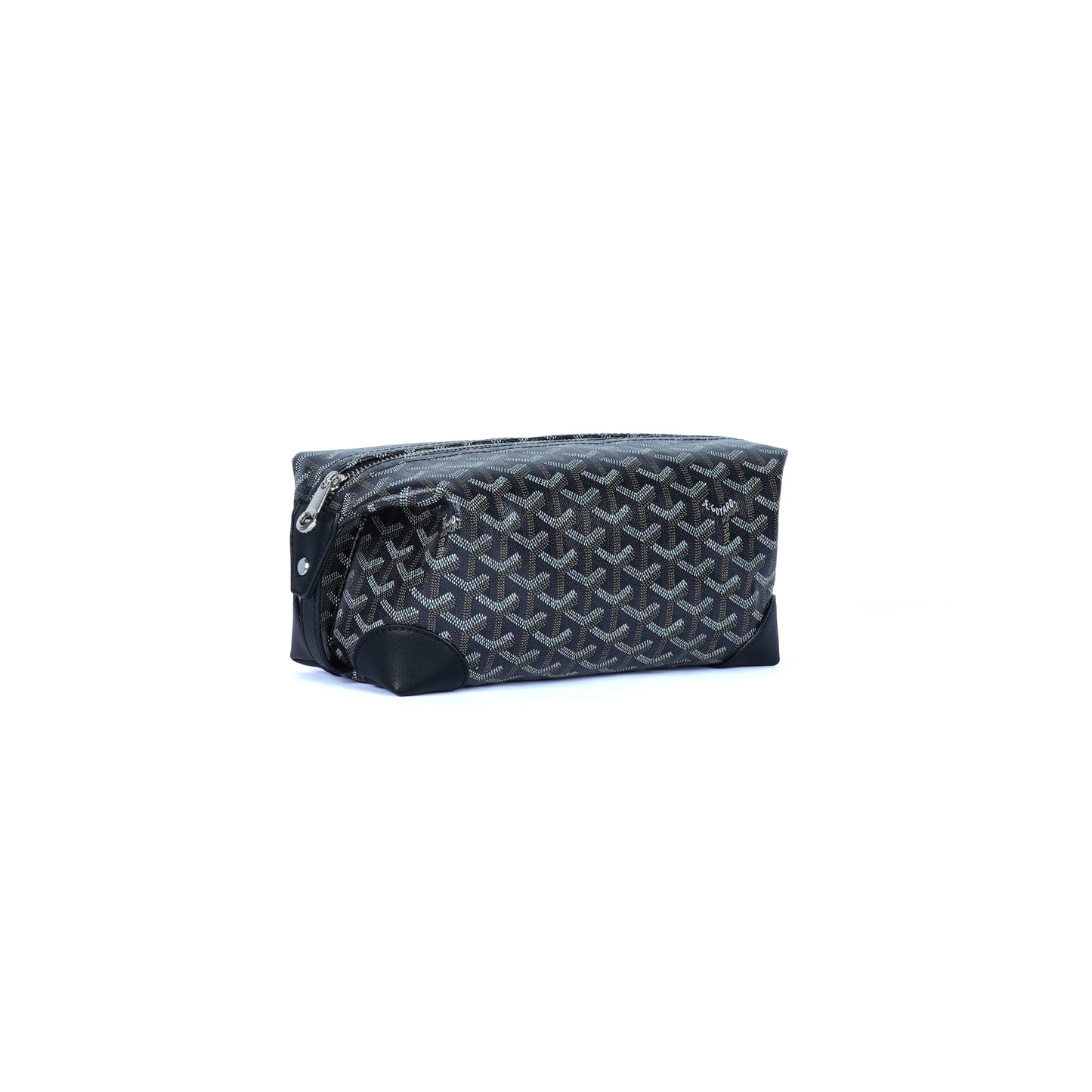 GoYard black Leather Clutch Bag