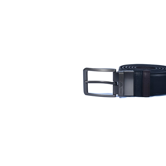 Leather Belt Giorgio Armani Double Face ( Black / Brown )