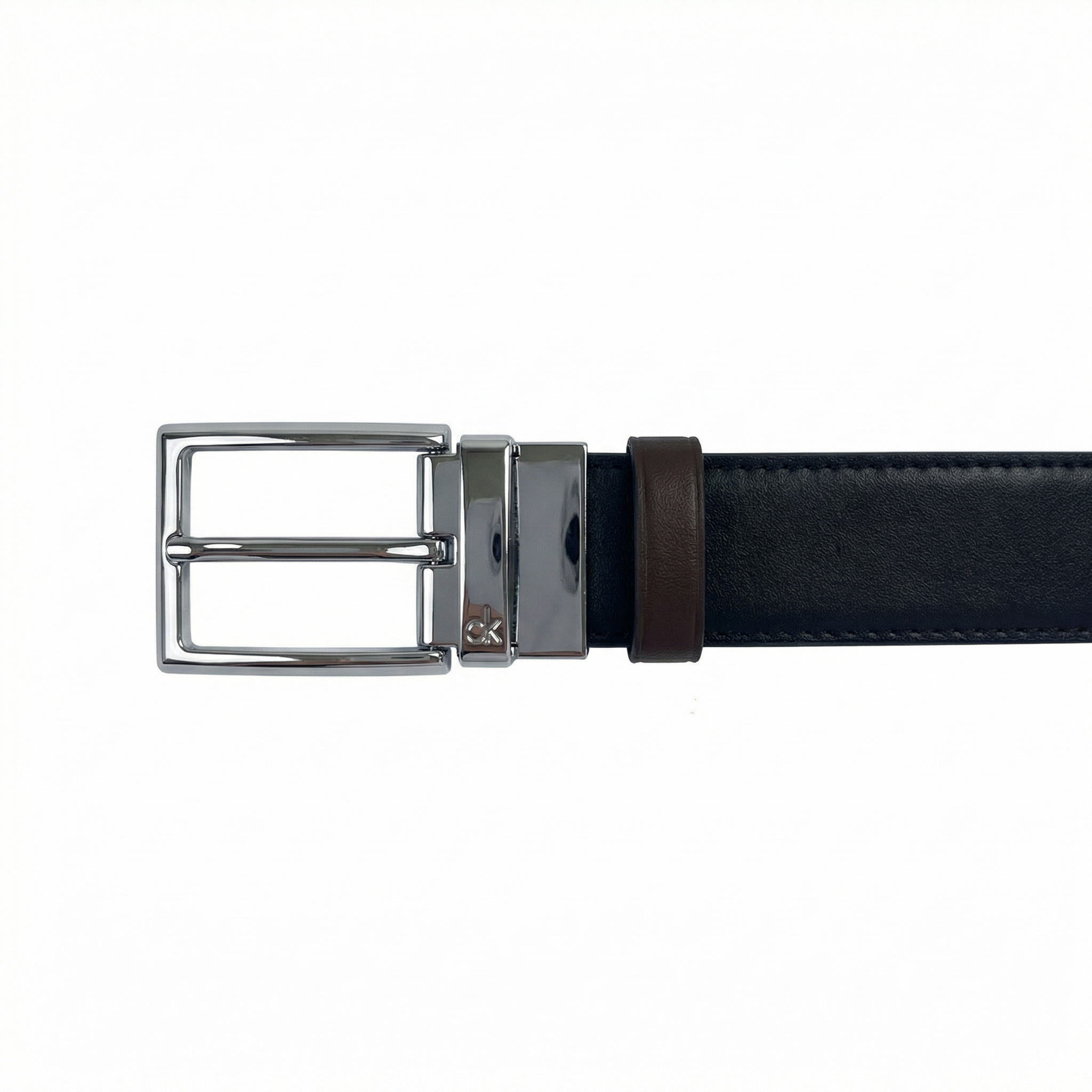 Leather Belt  Calvin Klein Double Face ( Black / Brown )