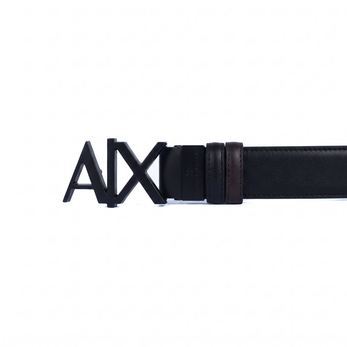 Leather Belt Armani Exchange Double Face ( Black / Brown )