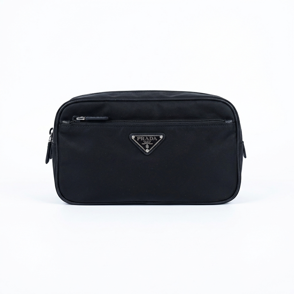 Prada Fabric Clutch Bag